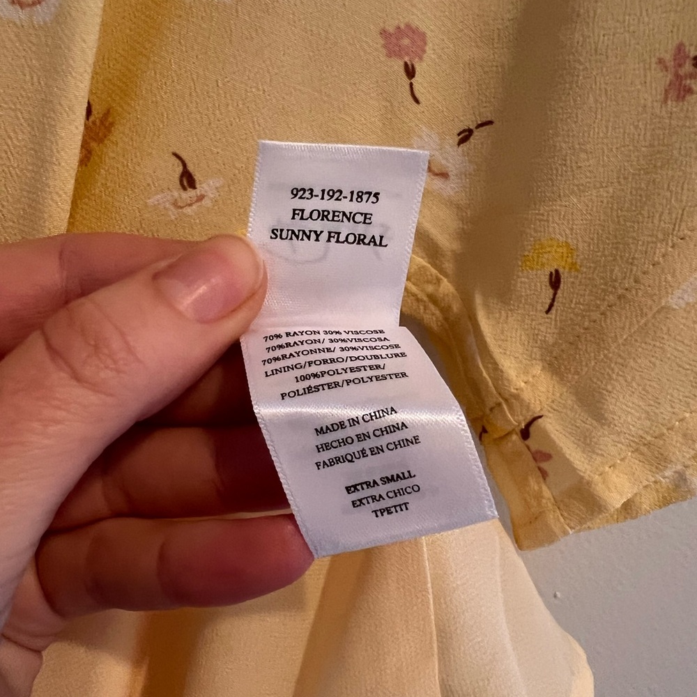 NWT Rail’s Florence Mini Ruffle Dress - Picture 11 of 11